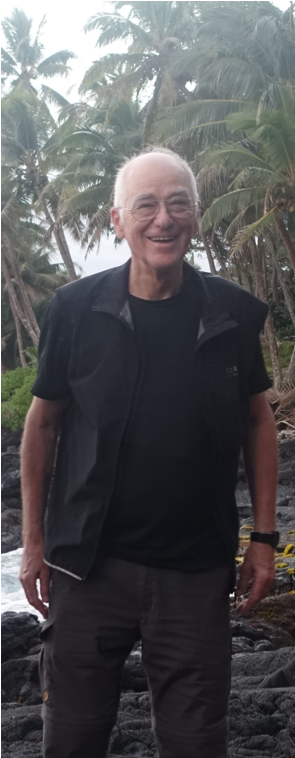 Klaus-Peter Hofmann in Kona, Hawaii, during a GPCR conference in 2017, where he was invited as a key note speaker by the Nobel laureate and organiser Brian K. Kobilka.